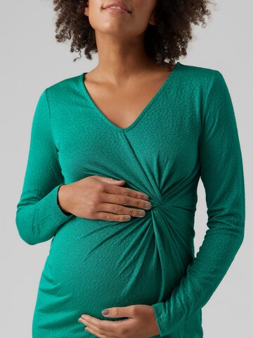 Vero Moda Maternity Kleid 'Vmmklio' in Grün