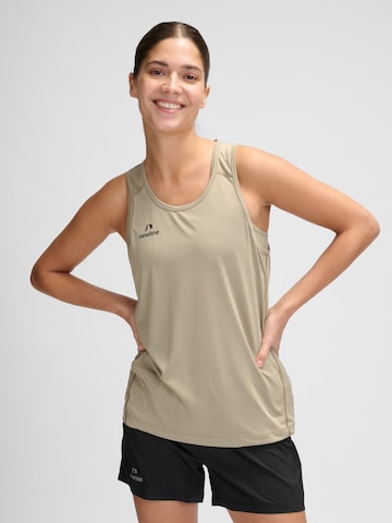 Newline Performance Shirt 'BEAT SINGLET' in Brown: front