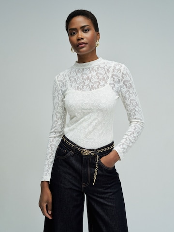 Salsa Jeans Shirt in White: front