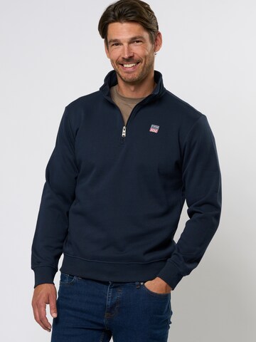 Pull-over 'Glyn' VINSON en bleu : devant