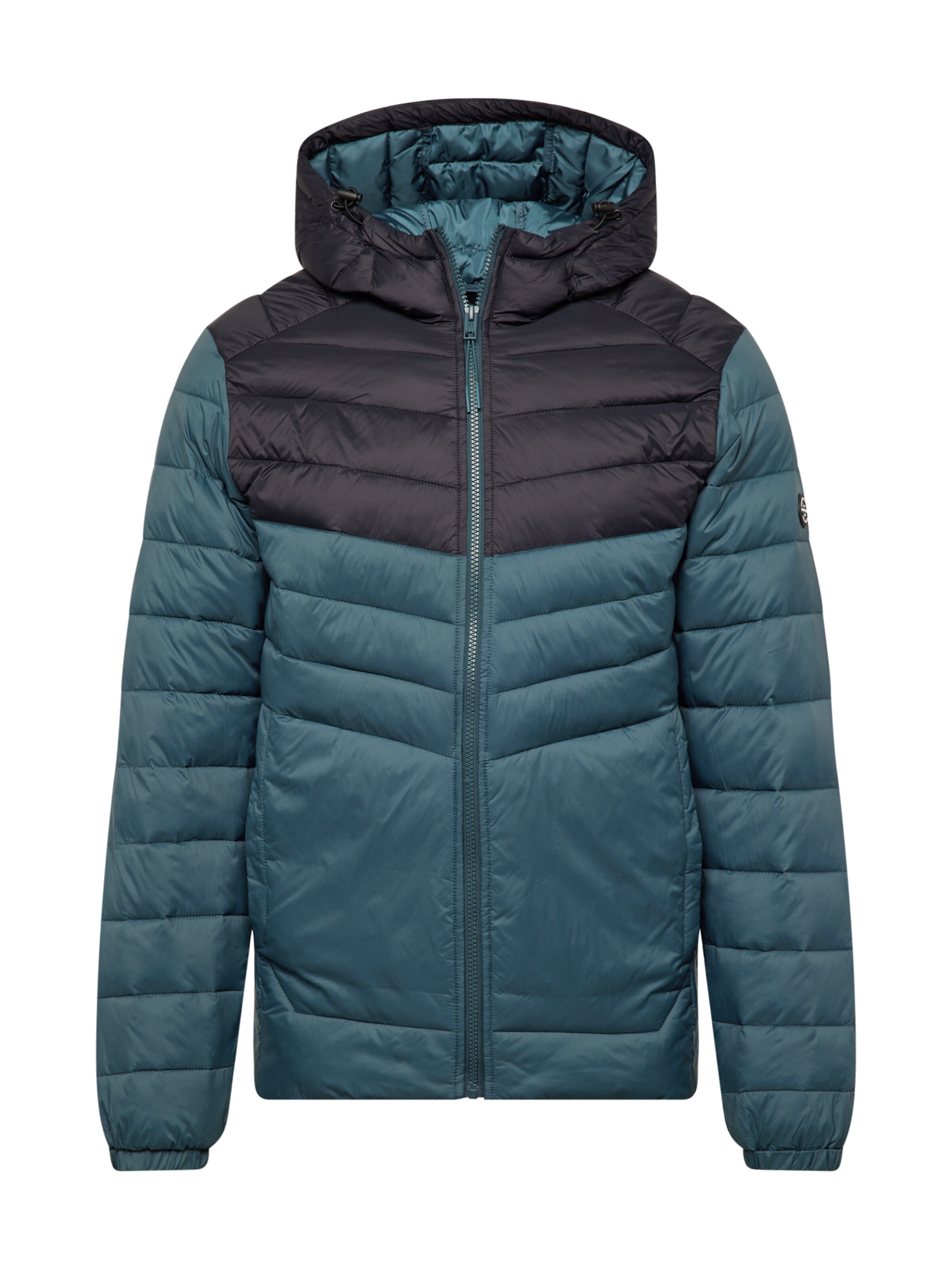 JACK & JONES Välikausitakki 'JJESprint' värissä vihreä: etupuoli