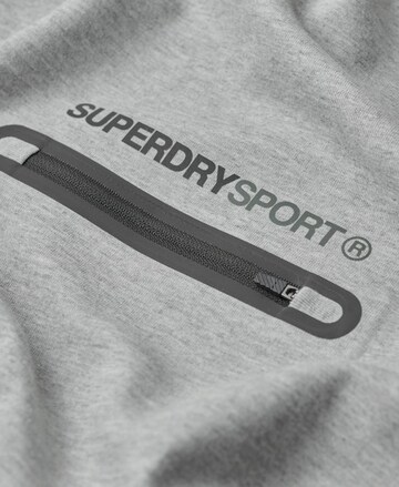 Sweat de sport 'Gymtech' Superdry en gris
