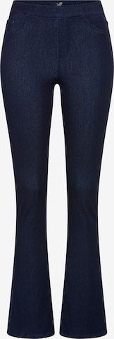 ARIZONA Flared Jeggings in Blue: front