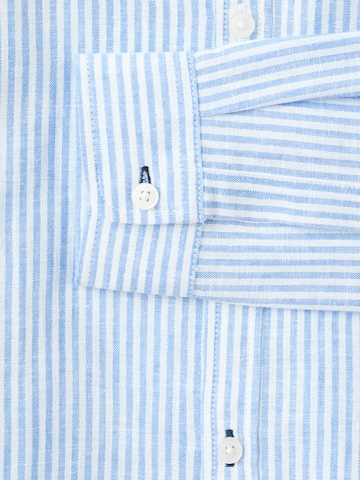 MANGO KIDS Regular fit Button Up Shirt in Blue