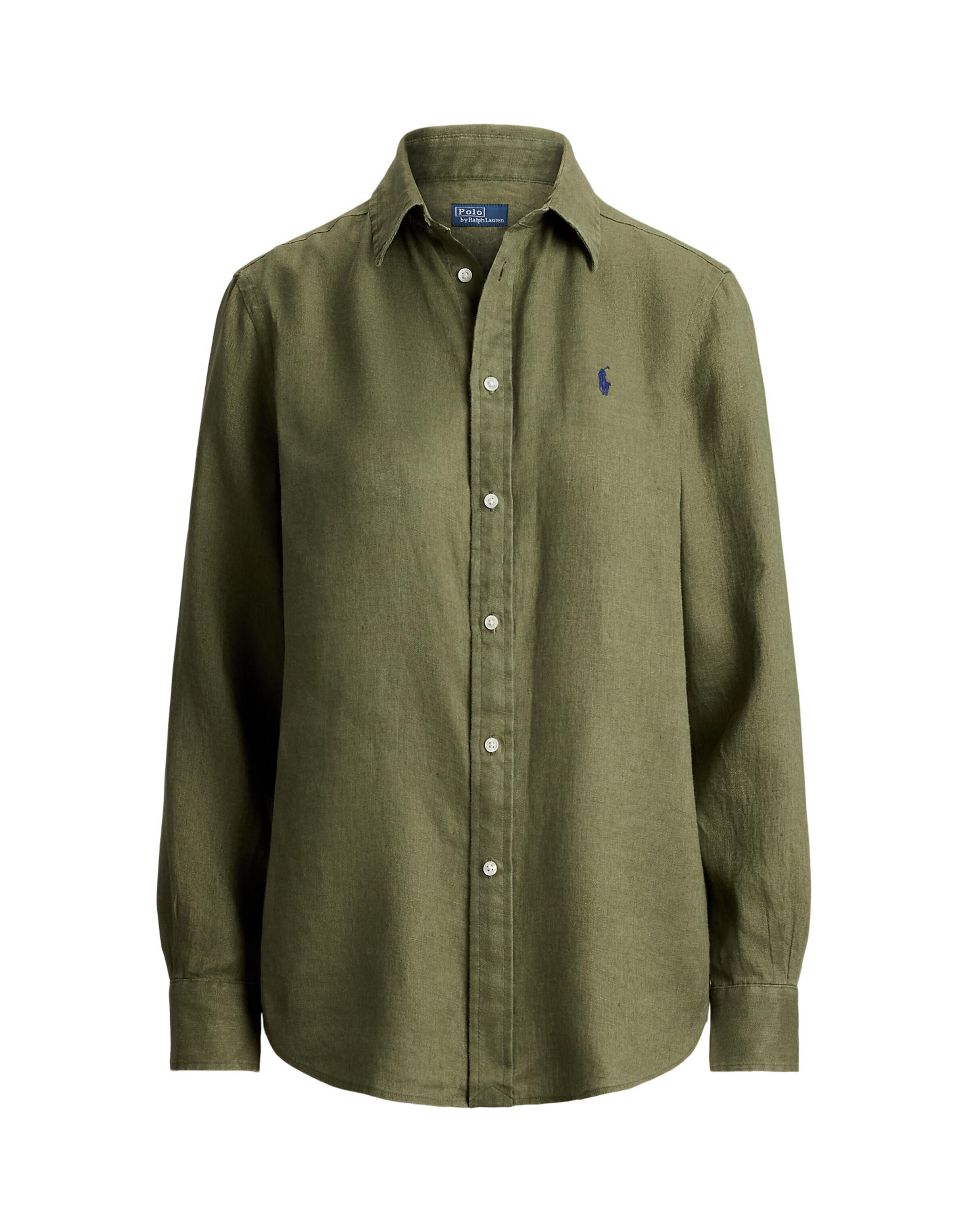 Chemisier 'CLASSIC' Polo Ralph Lauren en vert : devant