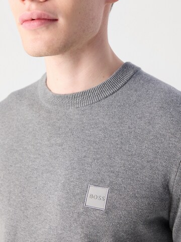 BOSS Sweater 'Kanovano_S' in Grey