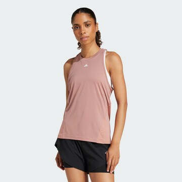 ADIDAS PERFORMANCE Sports top in Pink: front