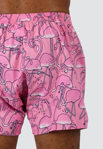 Boxers 'Greater Flamingos' Lousy Livin en bleu