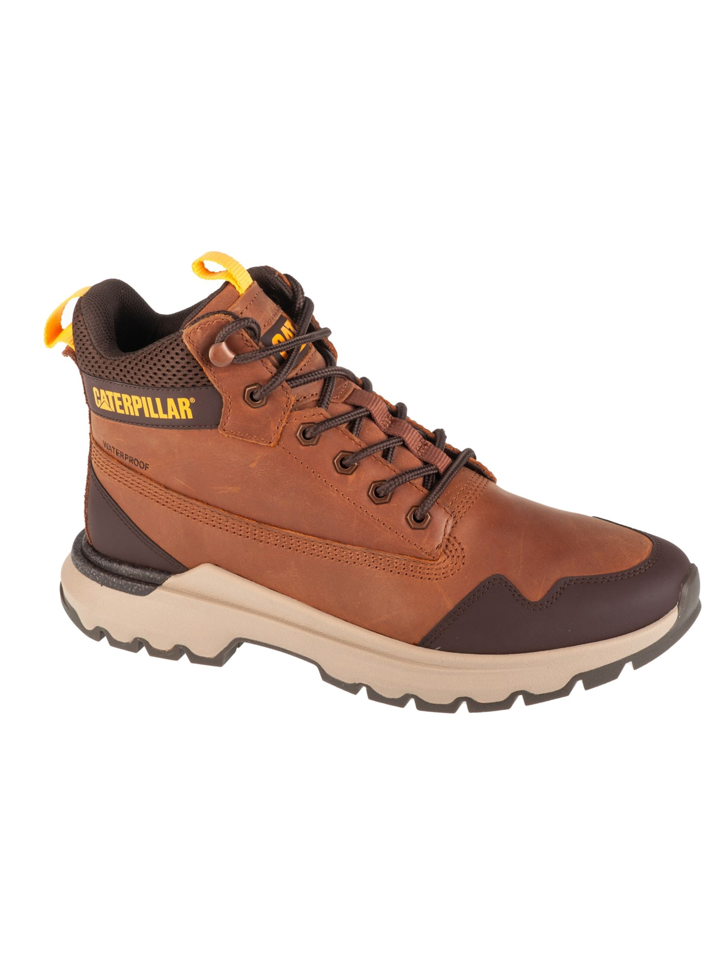 CATERPILLAR High-Top Sneakers 'Caterpillar Colorado' in Brown: front