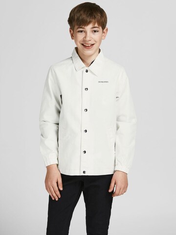 Jack & Jones Junior Between-Season Jacket in White: front