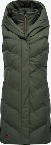Ragwear Vest 'Natalka' in Green: front
