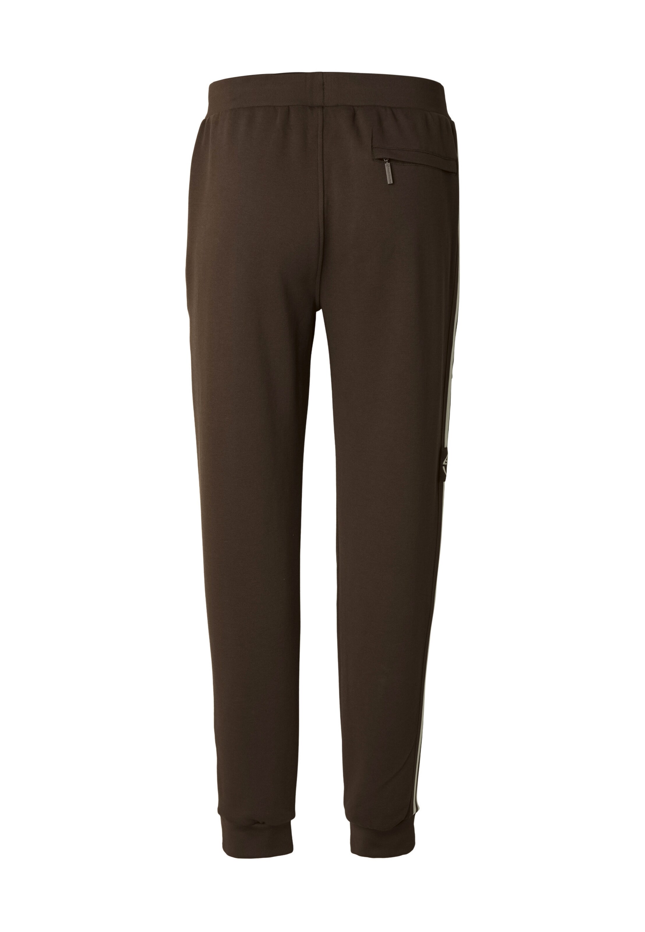 Sergio Tacchini Tapered Trousers 'Cesena' in Brown