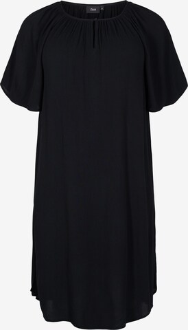 ZizziLjetna haljina 'Erose' - crna boja: prednji dio