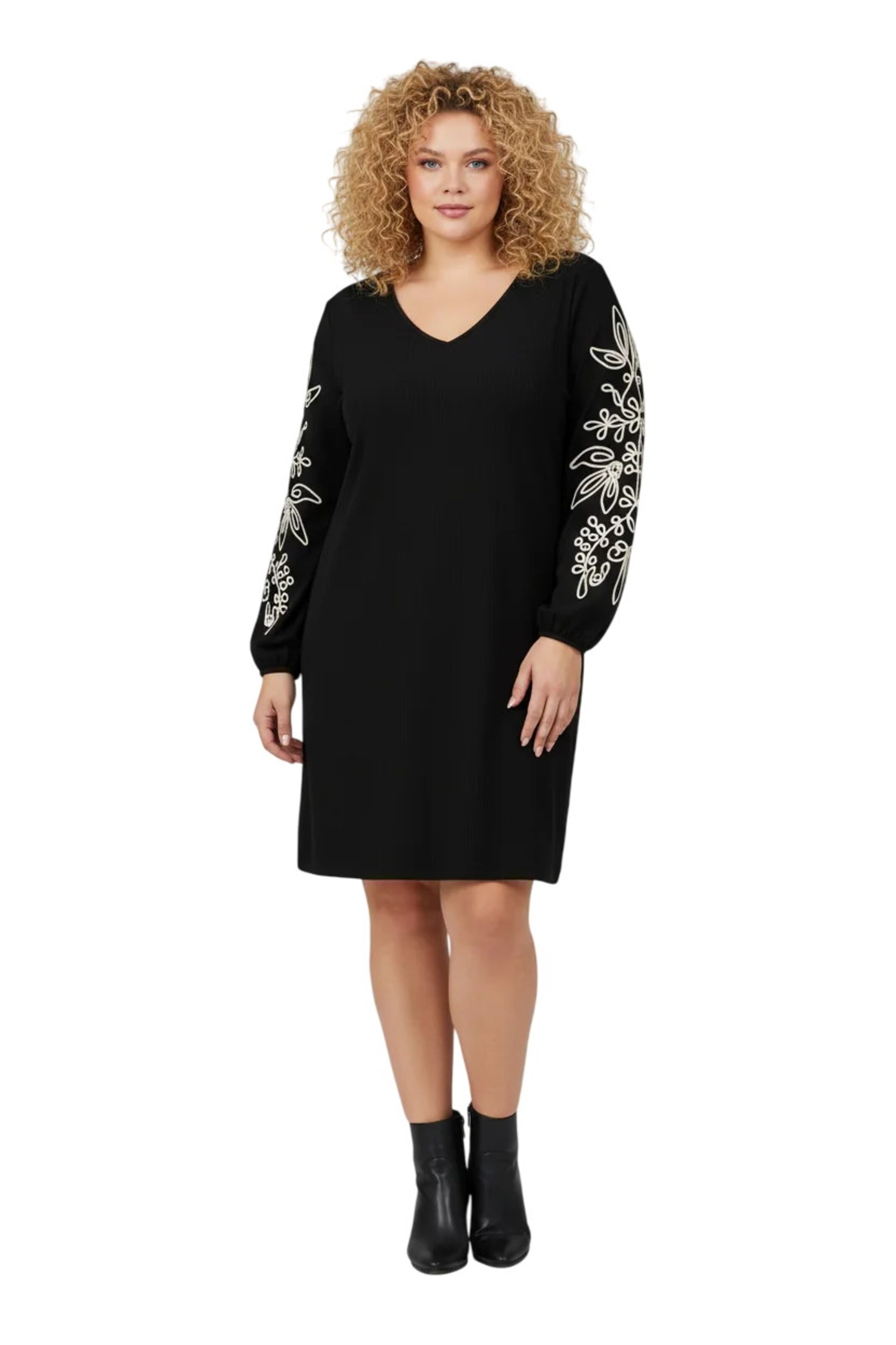 Shape Of You Kleid in Schwarz