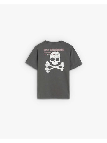 T-Shirt Scalpers en gris : derrière