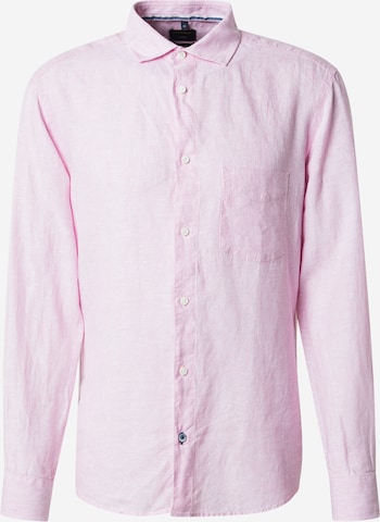 OLYMP Regular Fit Hemd in Pink: Vorderseite