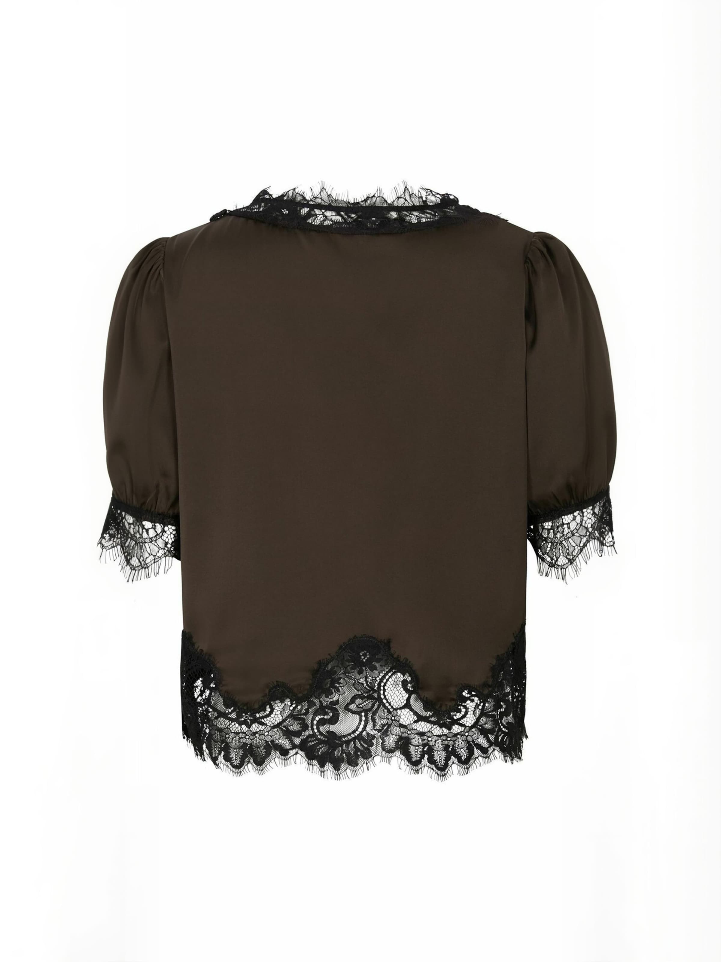 T-shirt ' SRJournee ' Soft Rebels en marron : derrière