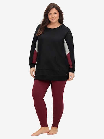 SHEEGO Sweatshirt in Schwarz