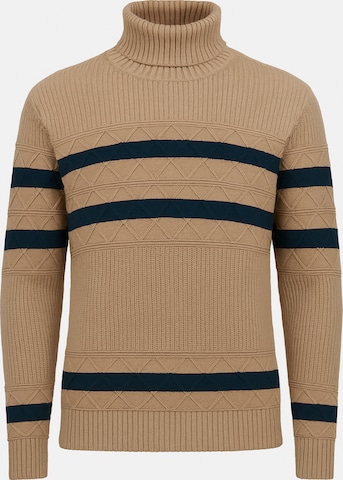 D’S Damat Pullover in Beige: Vorderseite
