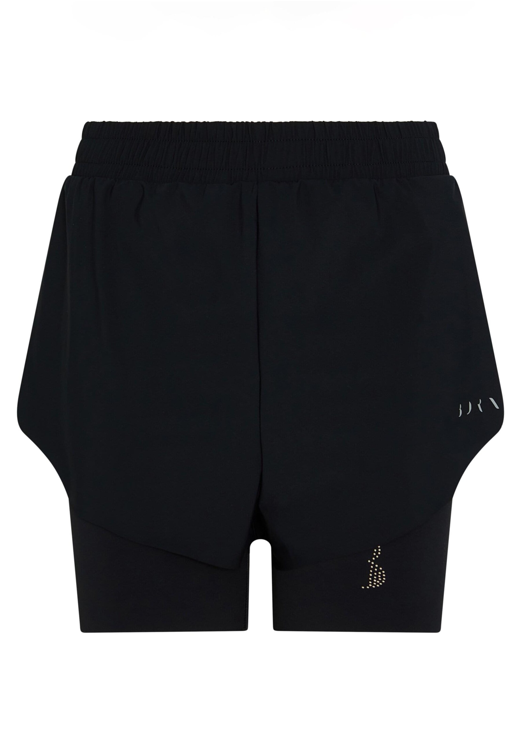 Born Living Yoga Sportbroek 'Bikila' in Zwart: voorkant