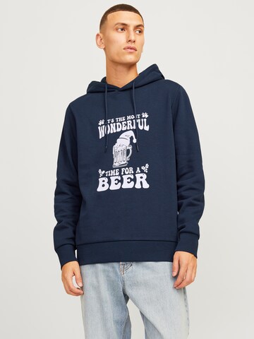JACK & JONES Sweatshirt i blå: forside