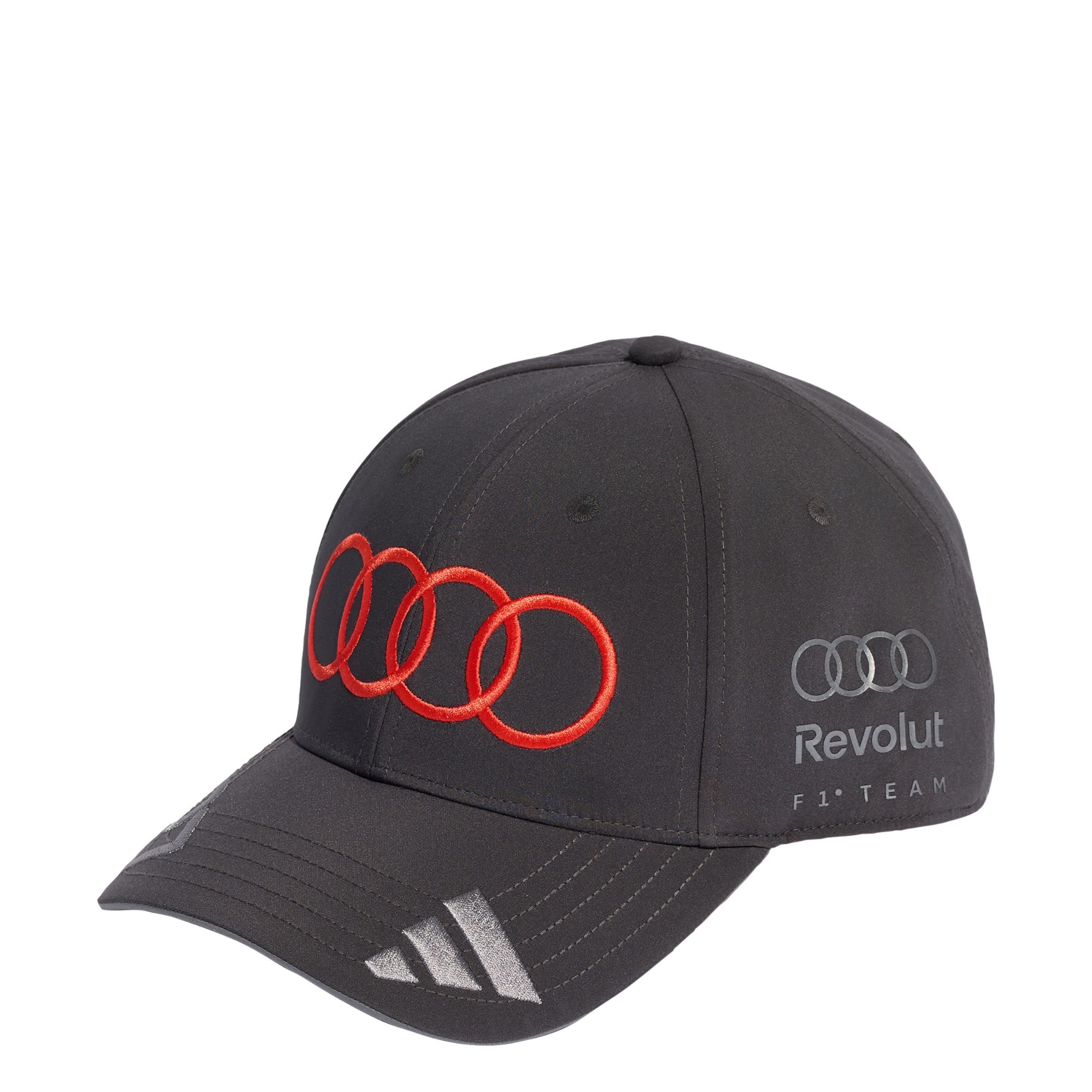 ADIDAS PERFORMANCE Casquette de sport 'AUDI REVOLUT F1 TEAM NICO HÜLKENBERG' en rouge / noir, Vue avec produit