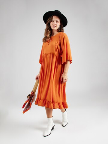 Robe 'CARELEANOR' ONLY Carmakoma en orange