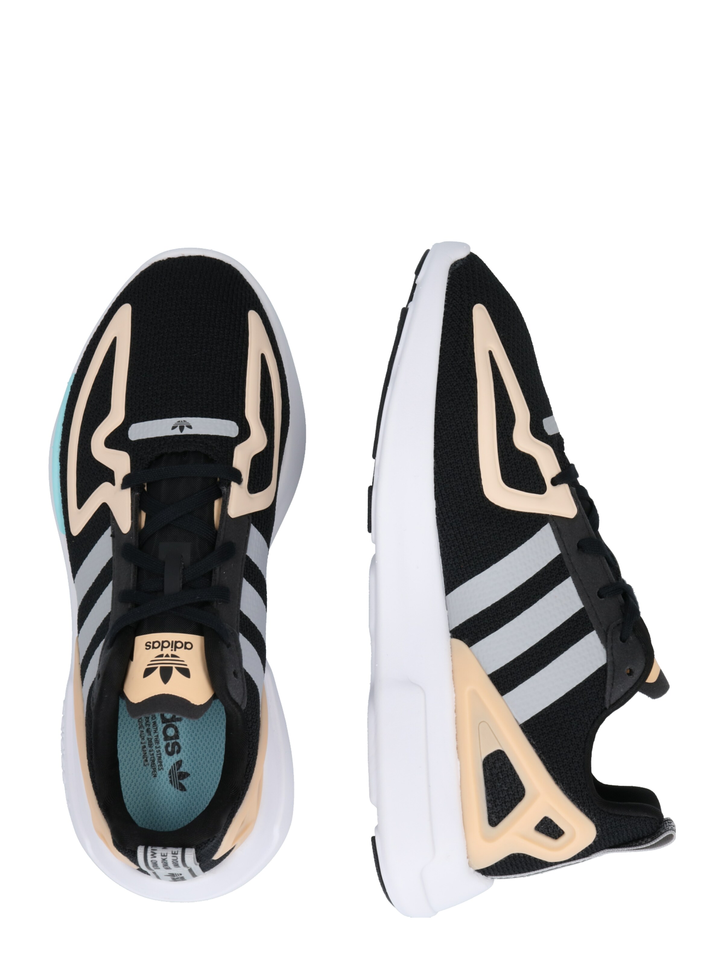 ADIDAS ORIGINALS Platform trainers 'Flux' in Black
