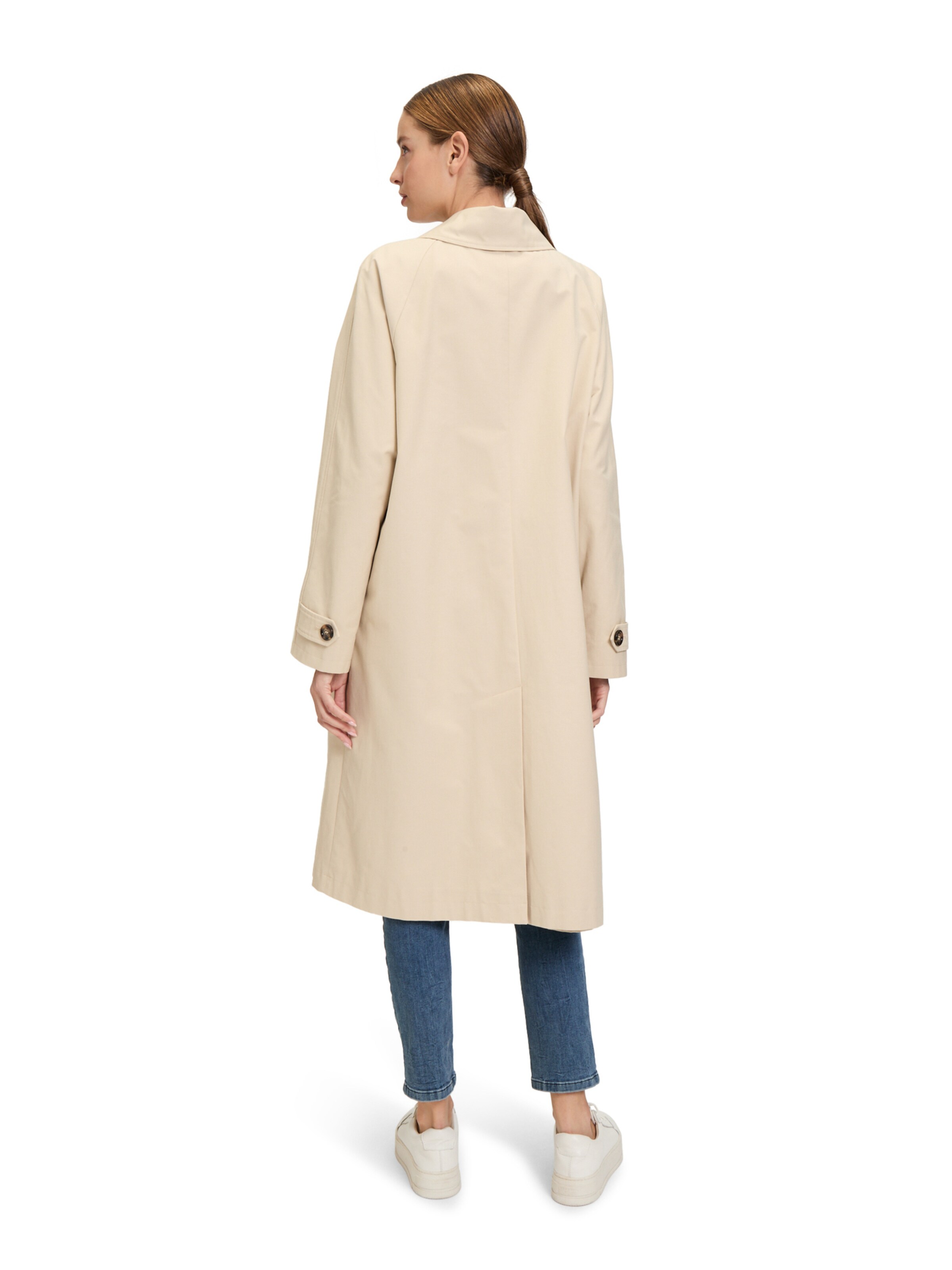 Manteau mi-saison Amber & June en beige