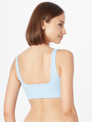 Girlfriend Collective Bralette Sports Bra in Blue