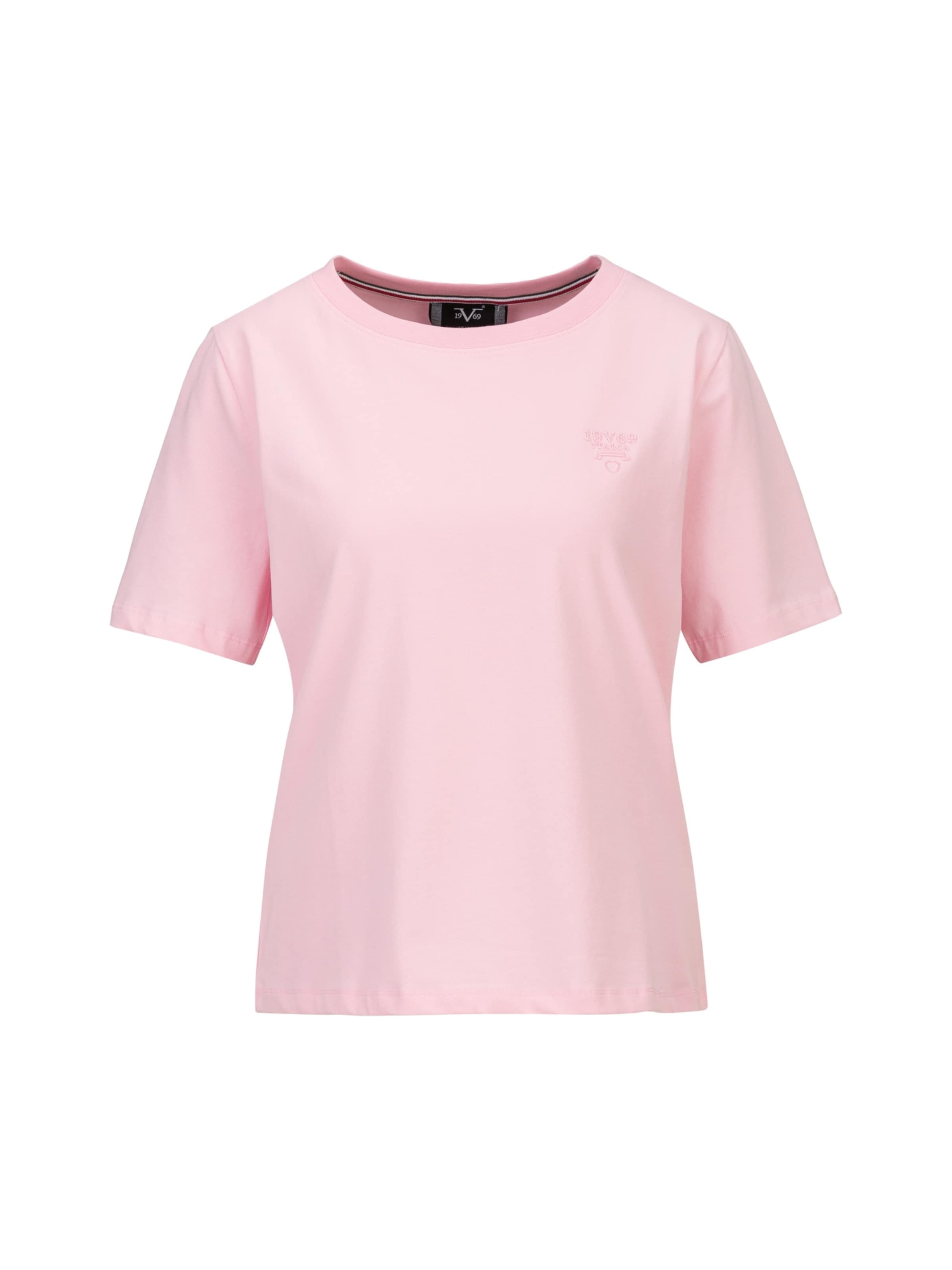 T-shirt 'Bellara' 19V69 ITALIA en rose : devant