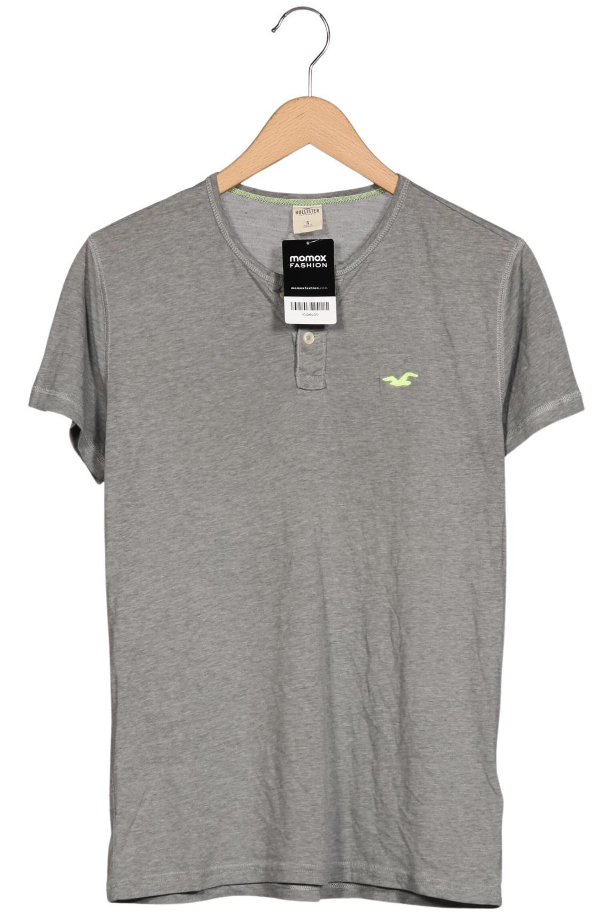 HOLLISTER Shirt in S in Grey: front