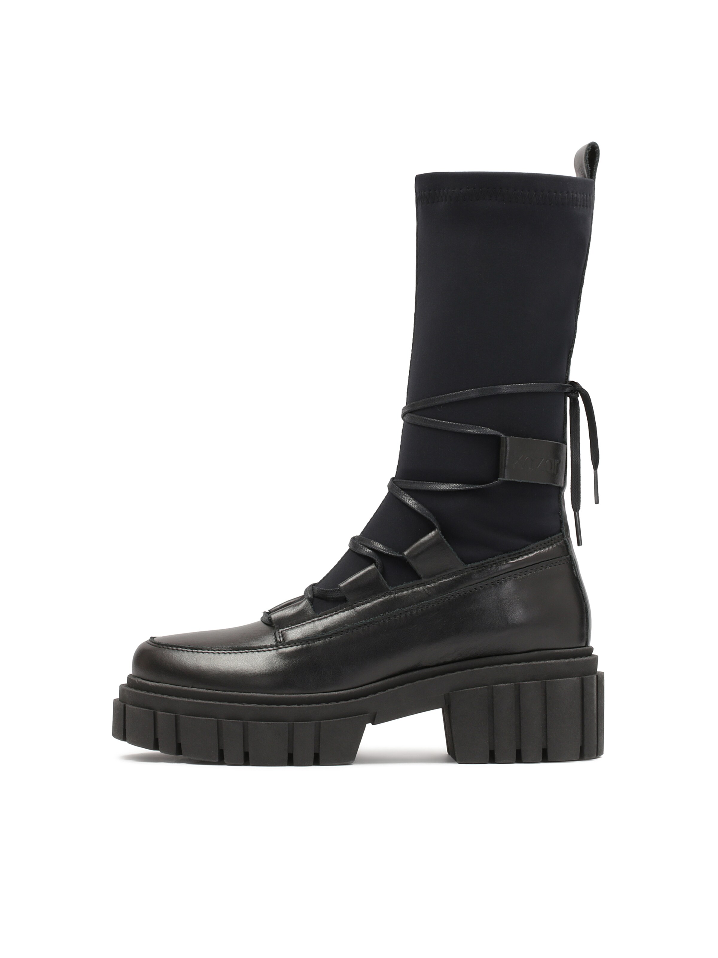 Stivale di Kazar in nero: frontale