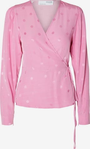 SELECTED FEMME Blouse in Roze: voorkant