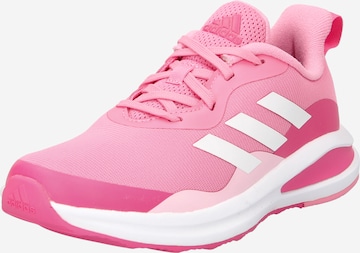 ADIDAS SPORTSWEAR - Sapatilhas 'Fortarun Lace' em rosa: frente