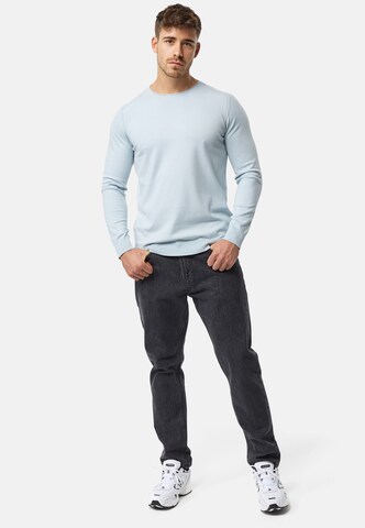 INDICODE JEANS Pullover 'Gamal' in Blau