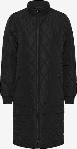 Kaffe Wintermantel 'Villa' in Schwarz: Vorderseite