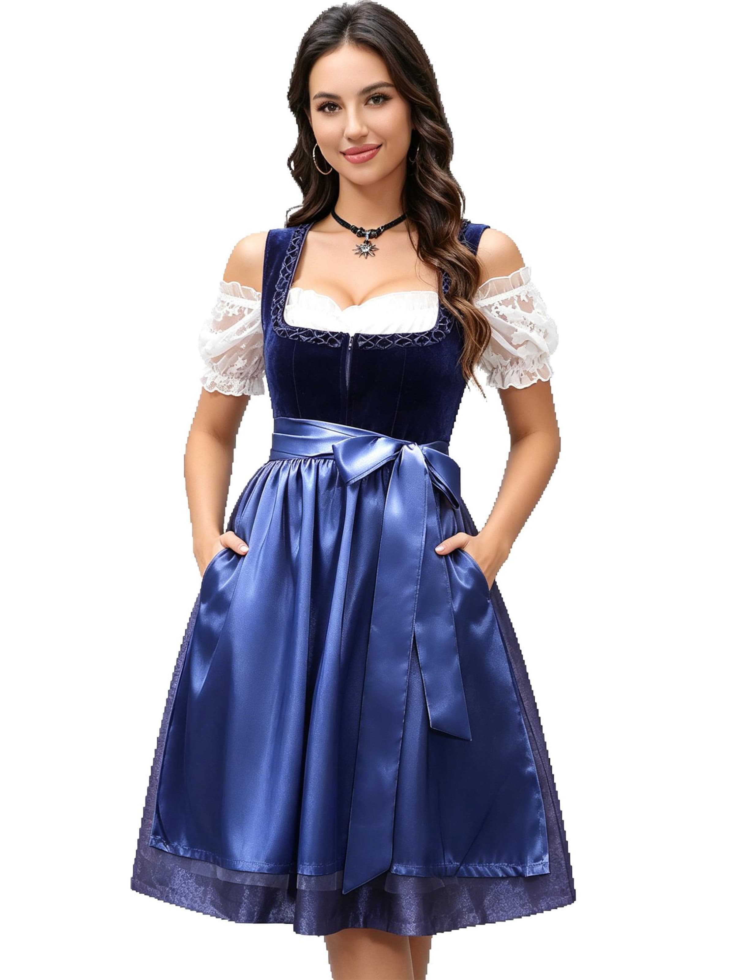 KoJooin Dirndl‌‌‌‌‌‌‌‌‌ in Blau