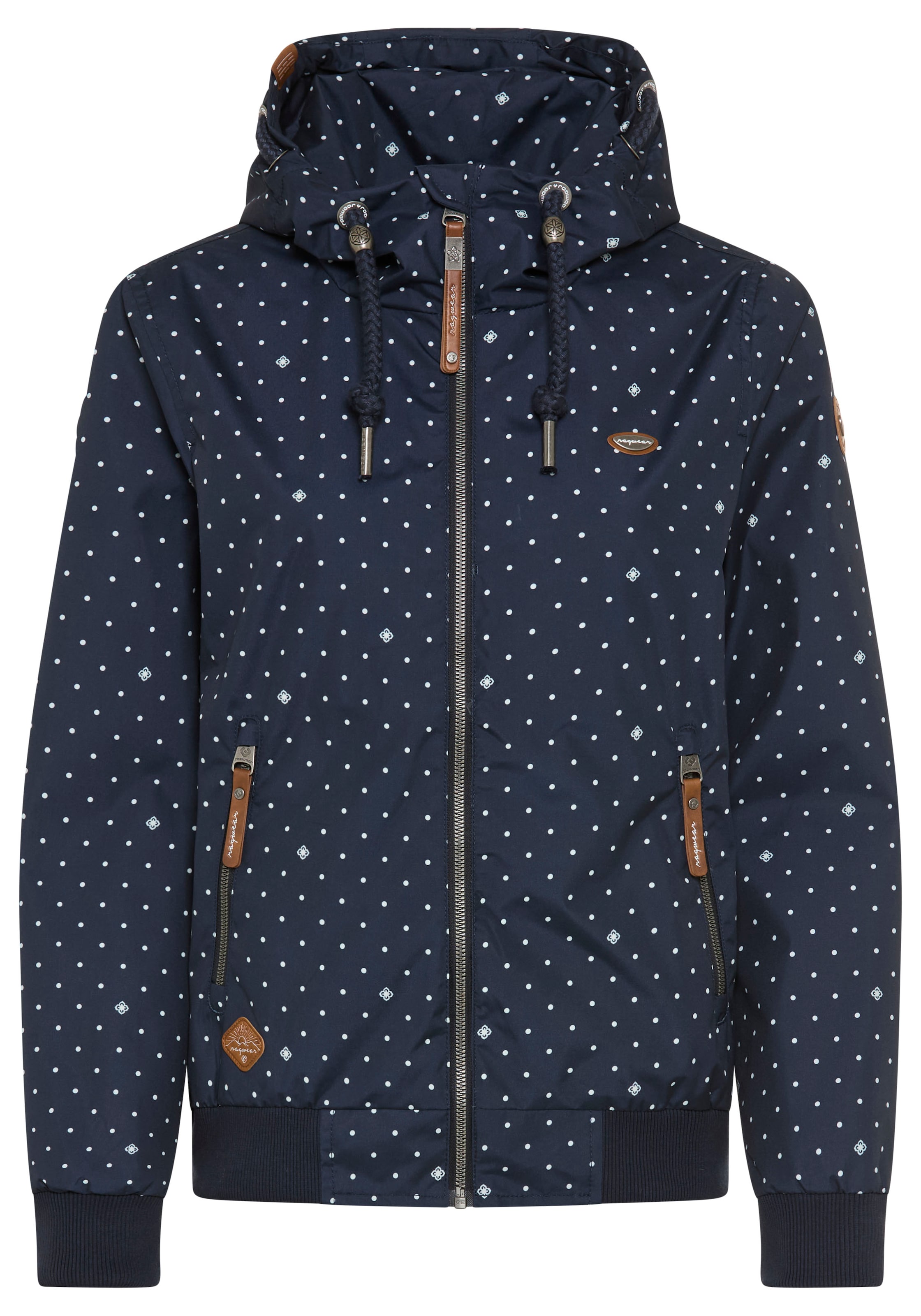 Ragwear Between-Season Jacket in Navy / White, Item view