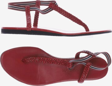 MELVIN & HAMILTON Sandals & High-Heeled Sandals in 38 in Red: front
