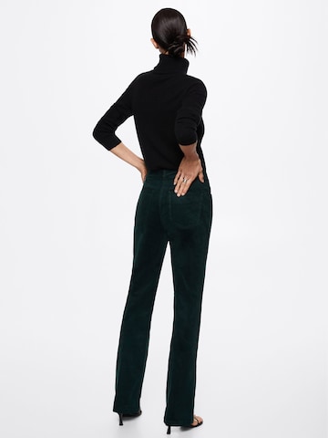 MANGO Loose fit Pants 'CATALINA' in Green