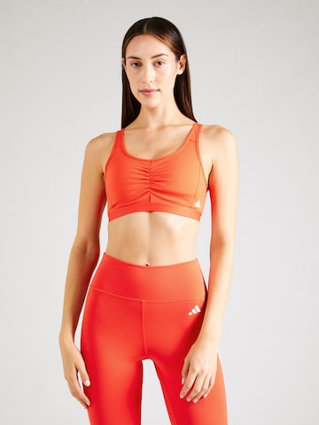 ADIDAS SPORTSWEAR Bustier Biustonosz sportowy w kolorze czerwony: przód