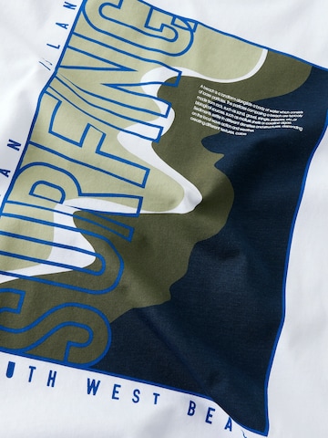 NAME IT - Camiseta 'NKMHANSY' en blanco