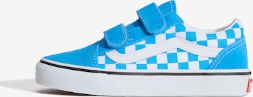 mėlyna VANS Sportbačiai be auliuko 'Old Skool Hook And Loop': priekis