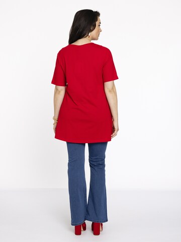 Yoek Shirt in Rood