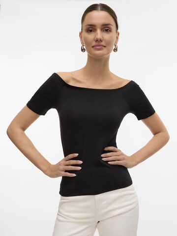 VERO MODA Shirt 'VMFiona' in Zwart