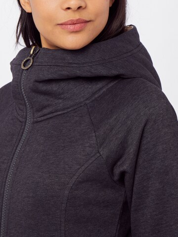 Fli Papigu Zip-Up Hoodie in Grey