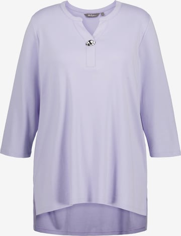 Ulla Popken Shirt in Lila: voorkant