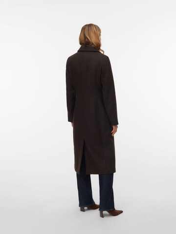VERO MODA Between-Seasons Coat 'VMAVA' in Brown