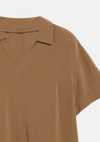 Chemisier s.Oliver CURVE en marron